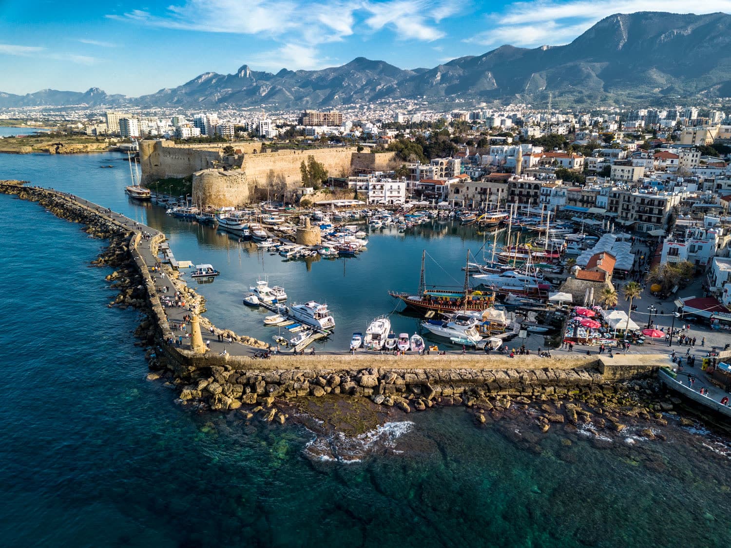 Kyrenia Harbour - Modern Kyrenia Harbour