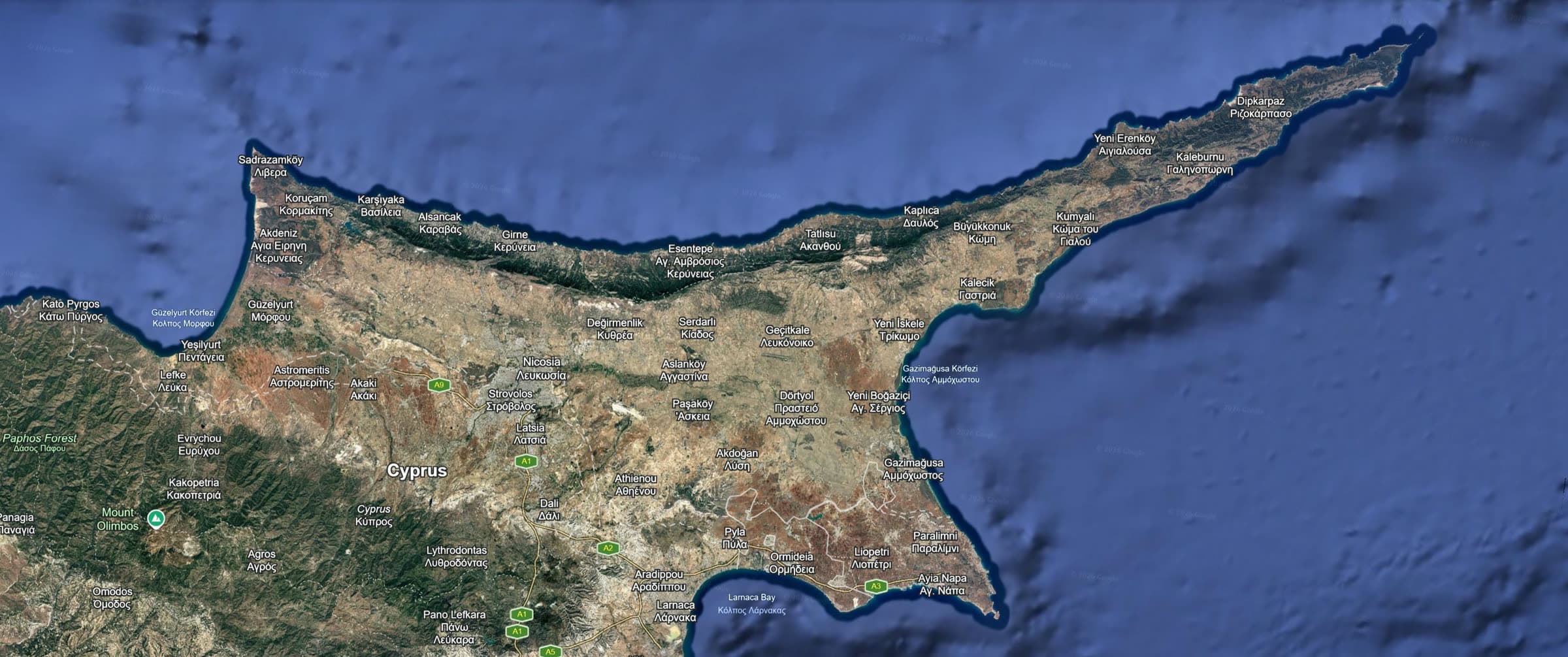 North Cyprus landscape